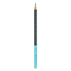 Grafitová ceruzka Grip Two Tone, modrá/čierna, Faber-Castell 517010